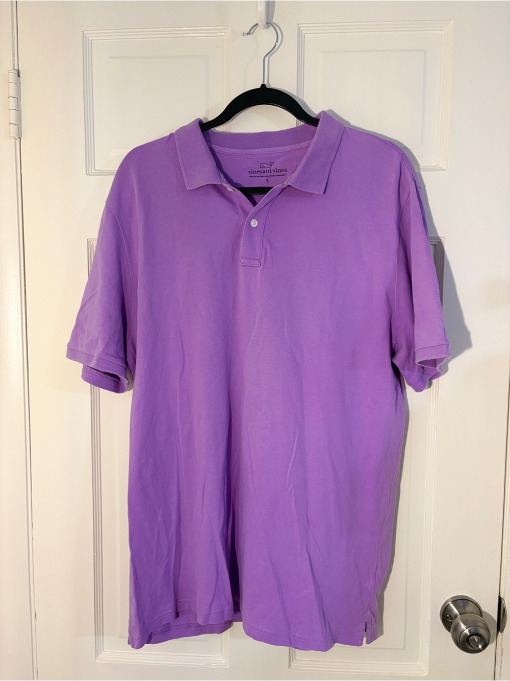 Vineyard Vines Men’s Lavender Purple Polo Size L